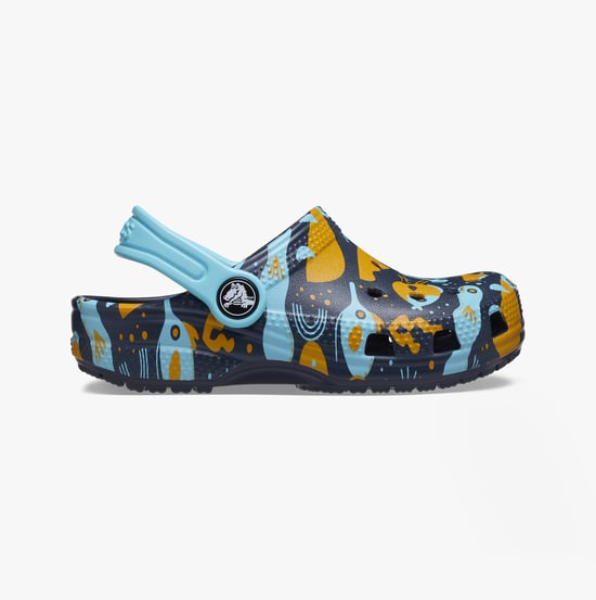 209039-4HQ CLASSIC ISLAND ESCAPE Kids Clogs Navy/Multi - Image 1
