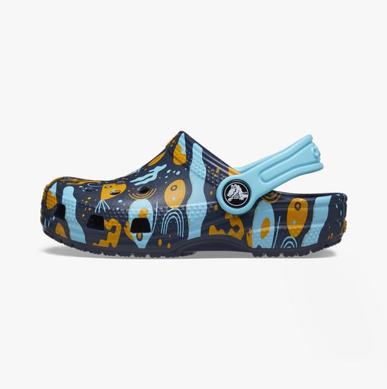 209039-4HQ CLASSIC ISLAND ESCAPE Kids Clogs Navy/Multi - Image 3