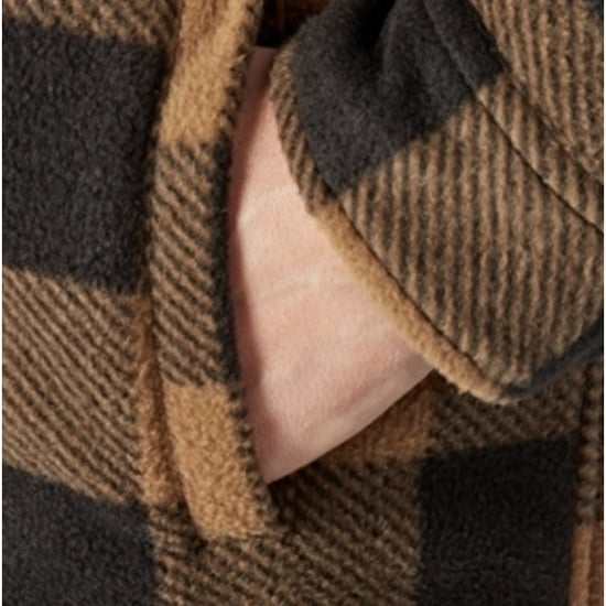 Dickies Heren Portland Lange Mouw Polyester Polar Fleece Gevoerde Shirt - Image 4