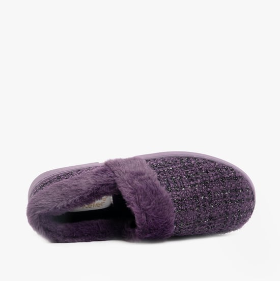 Dr Keller AVON Womens Slippers Purple - Image 2