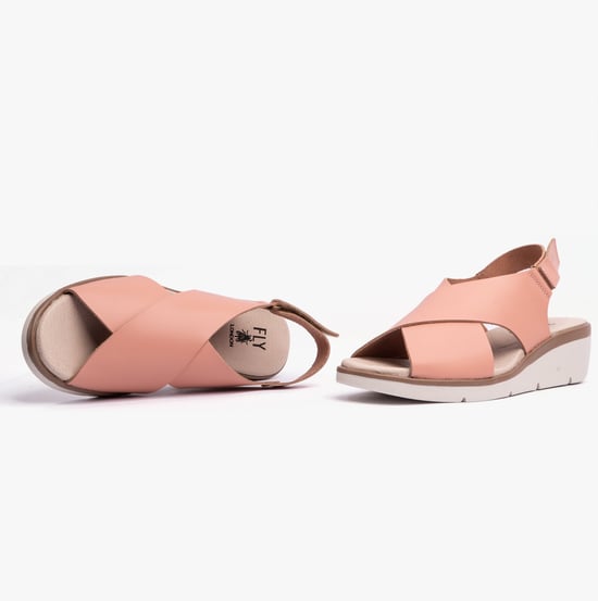 NABI058FLY Womens Sandals Nude Pink - Image 4
