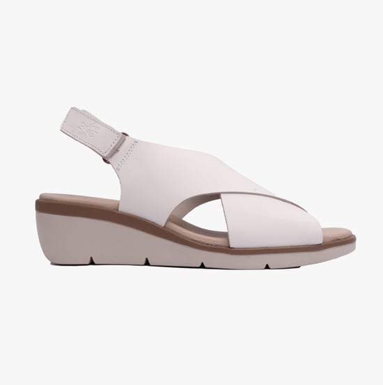NABI058FLY Womens Sandals White - Image 1