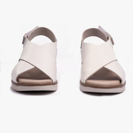 NABI058FLY Womens Sandals White - Image 5