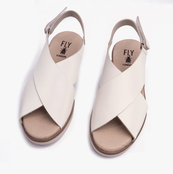 NABI058FLY Womens Sandals White - Image 3