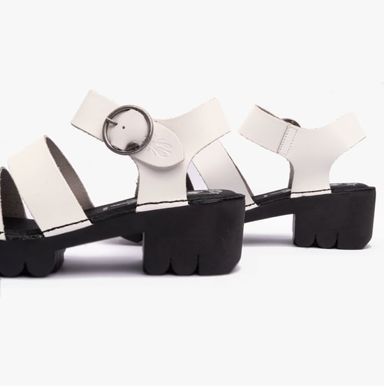 EGLY520FLY Womens Sandals Off White - Image 3