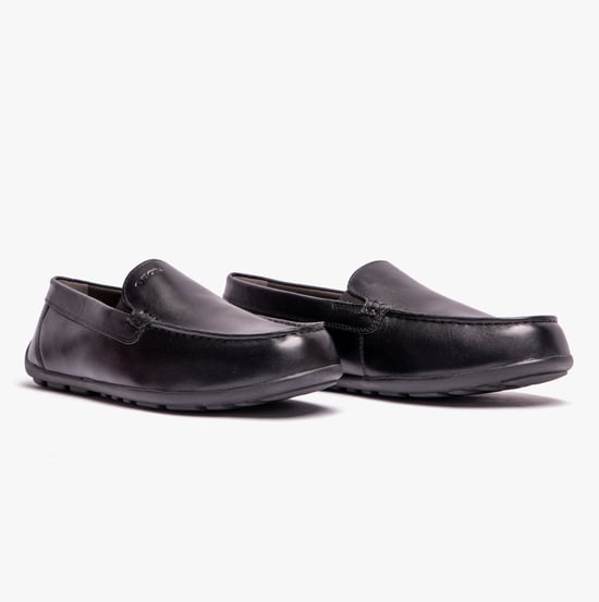 J NEW FAST BOY Boys School Shoes Black - Image 2