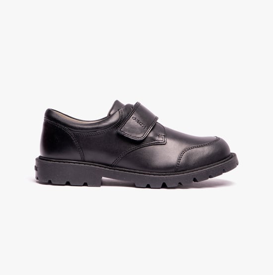 J SHAYLAX BOY Boys Formal School Shoes Black - Image 1