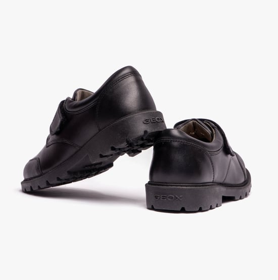 J SHAYLAX BOY Boys Formal School Shoes Black - Image 5