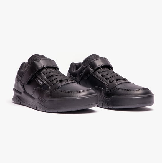 J PERTH BOY Boys School Shoes Black - Image 2