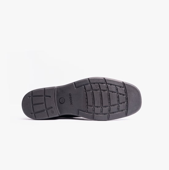 FEDERICO H Boys Leather School Shoes Black - Image 5