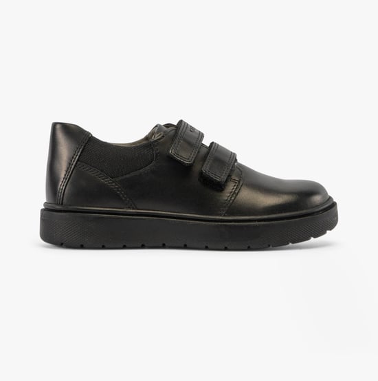 J RIDDOCK Boys Shoes Black - Image 1