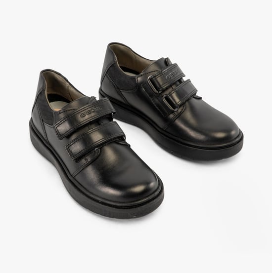 J RIDDOCK Boys Shoes Black - Image 6
