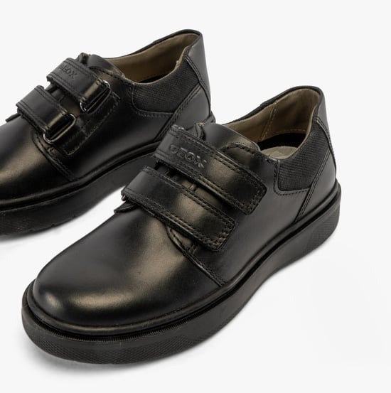 J RIDDOCK Boys Shoes Black - Image 3