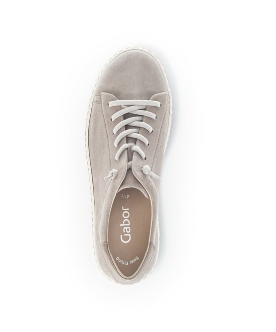 WOODALL Womens Trainers Taupe - Image 5