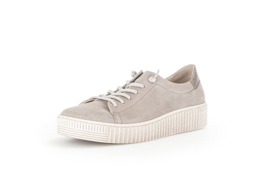 WOODALL Womens Trainers Taupe - Image 2