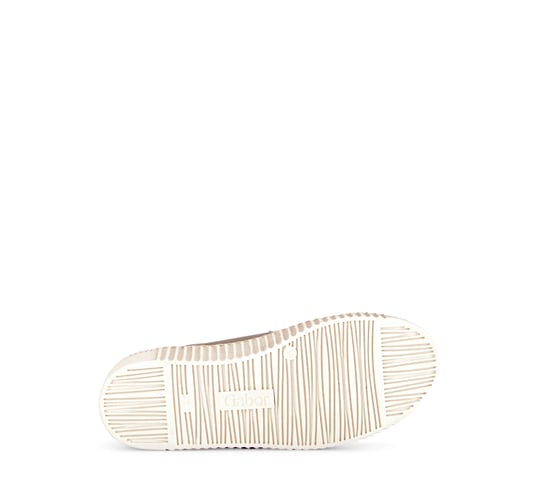 WOODALL Womens Trainers Beige - Image 5