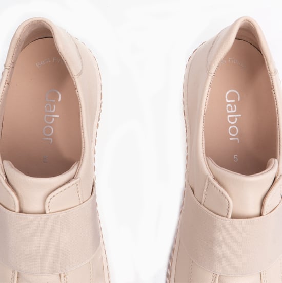 WILLOW Womens Trainers Taupe - Image 4