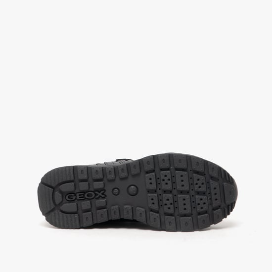 PAVEL B Boys Touch Fasten School Shoes Black - Image 5