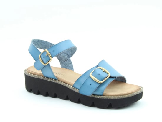 TRUDY Womens Sandals Blue - Image 1