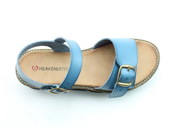 TRUDY Womens Sandals Blue - Image 4