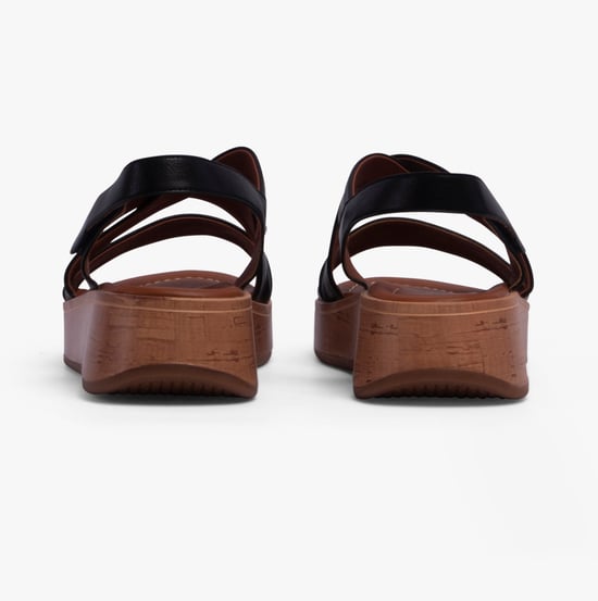 HARPER Womens Sandals Black - Image 3