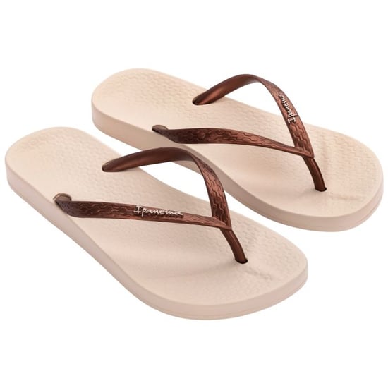 ANATOMICA TAN Womens Flip Flops Bronze Ivory - Image 1