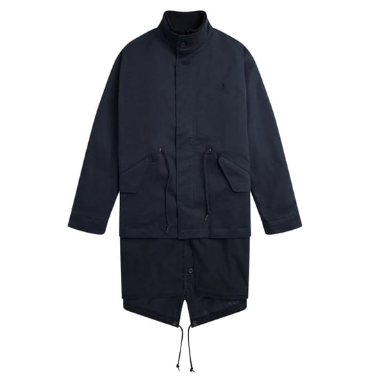 Fred Perry Double Layered Shaded Navy Blue Jacket - Image 1
