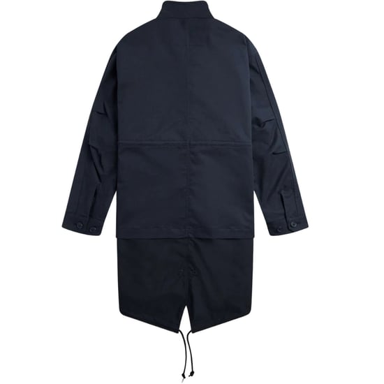 Fred Perry Dubbellager Shaded Marinblå Jacka - Image 2