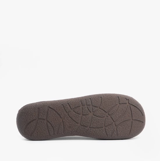 Jo & Joe HAMISH Mens Mule Slippers Dark Brown - Image 6