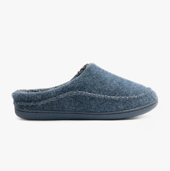 Jo & Joe SLIGO Mens Mule Slippers Navy - Image 1