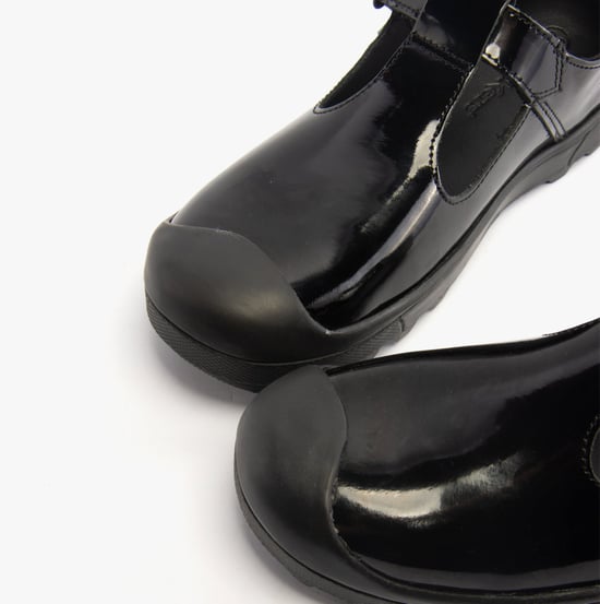 PLUNK MJ Junior Girls Shoes Black - Image 5