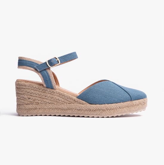BRONYA Womens Sandals Denim - Image 1