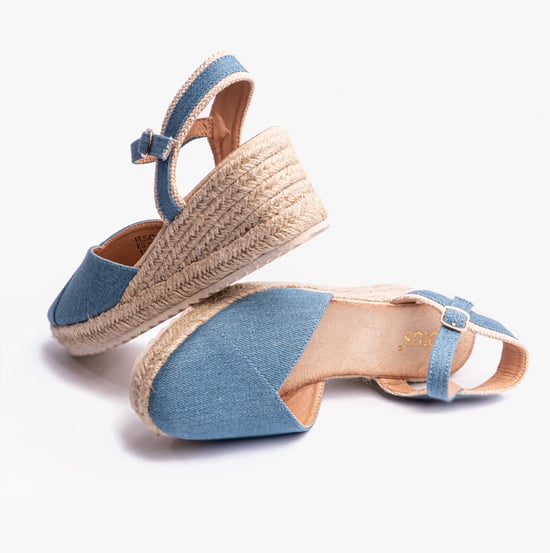 BRONYA Womens Sandals Denim - Image 2