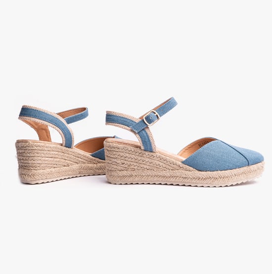 BRONYA Womens Sandals Denim - Image 4