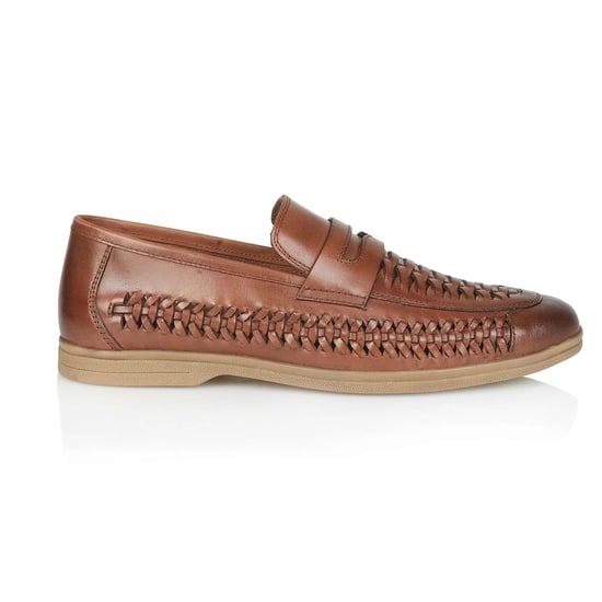 PERTH Mens Loafers Brown - Image 1