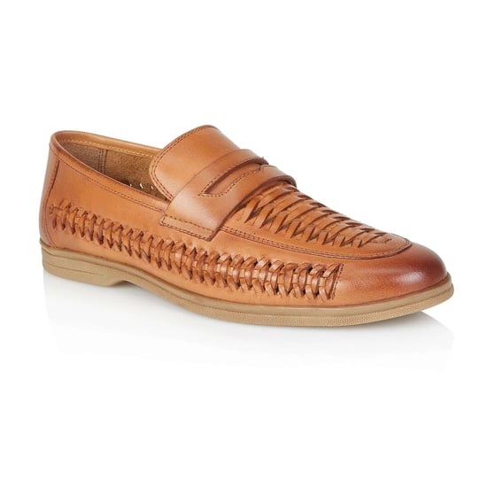 PERTH Mens Loafers Tan - Image 3