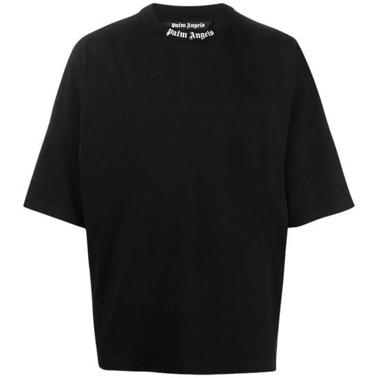 Palm Angels Classic Logo Oversize Black T-Shirt - Image 1