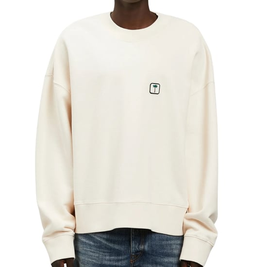 Palm Angels PXP Logo Off White Sweatshirt - Image 3
