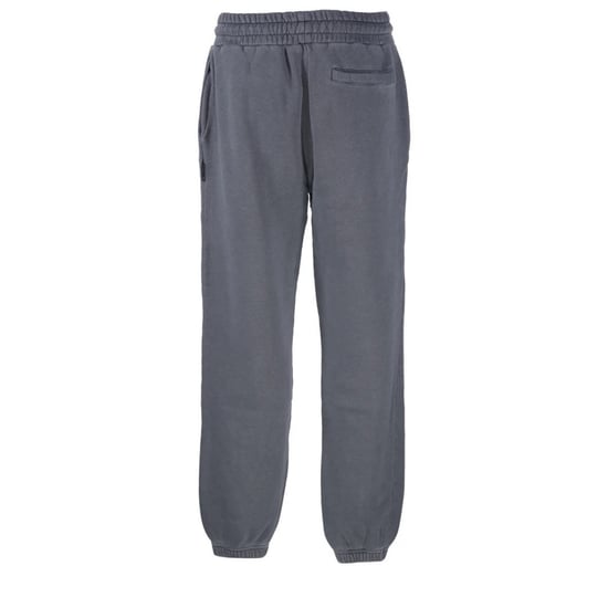 Palm Angels GD Currved Logo Washed Black Sweatpants - Image 2