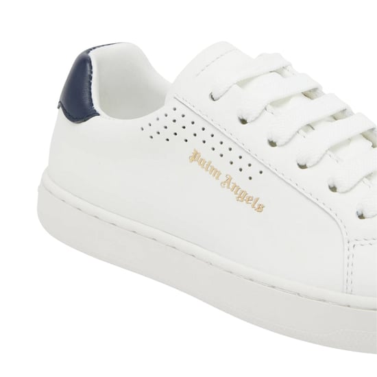 Palm Angels Palm 1 Navy Heel White Sneaker - Image 2
