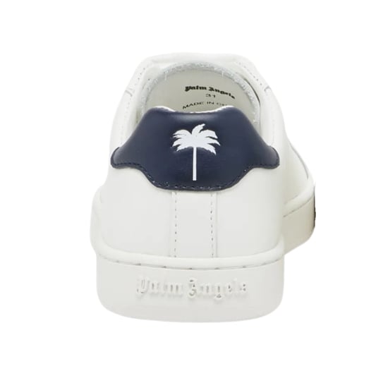 Palm Angels Palm 1 Navy Heel White Sneaker - Image 3