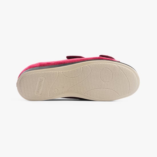 Padders LYDIA X Womens Slippers Winter Red - Image 4