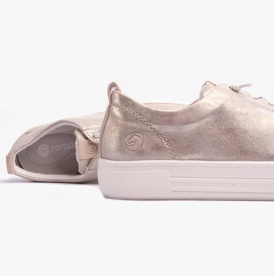 ALINA2 Womens Trainers Gold - Image 2