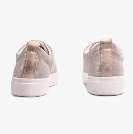 ALINA2 Womens Trainers Gold - Image 5