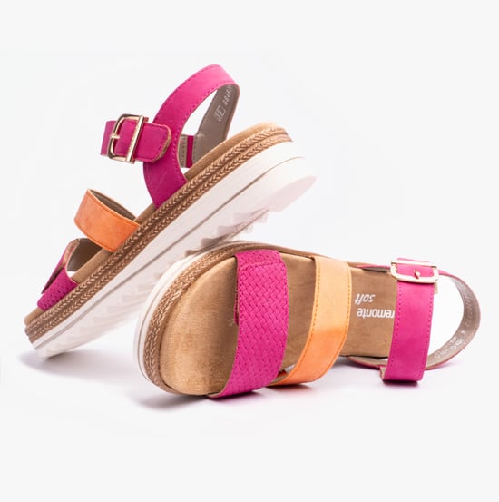 JOCELYN2 Womens Sandals Fuschia - Image 4