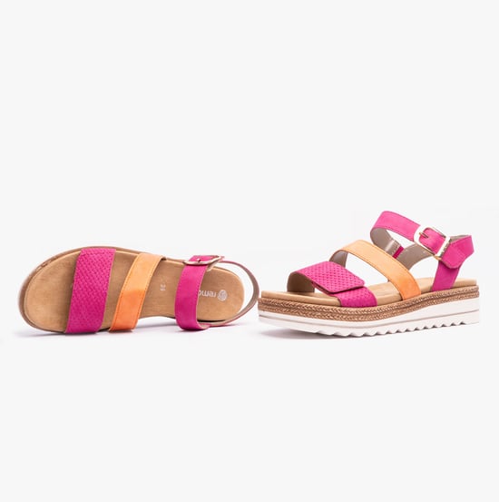 JOCELYN2 Womens Sandals Fuschia - Image 2