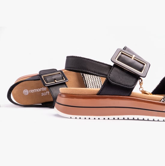 JOCELYN4 Womens Sandals Black - Image 3