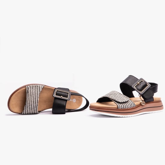 JOCELYN4 Womens Sandals Black - Image 5