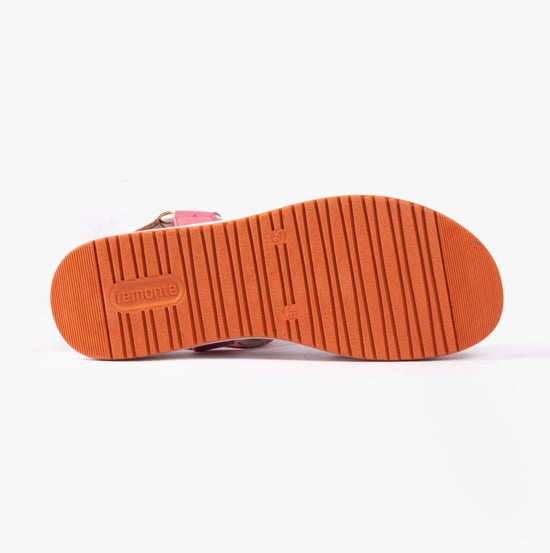 D1J57-31 Womens Sandals Pink - Image 2