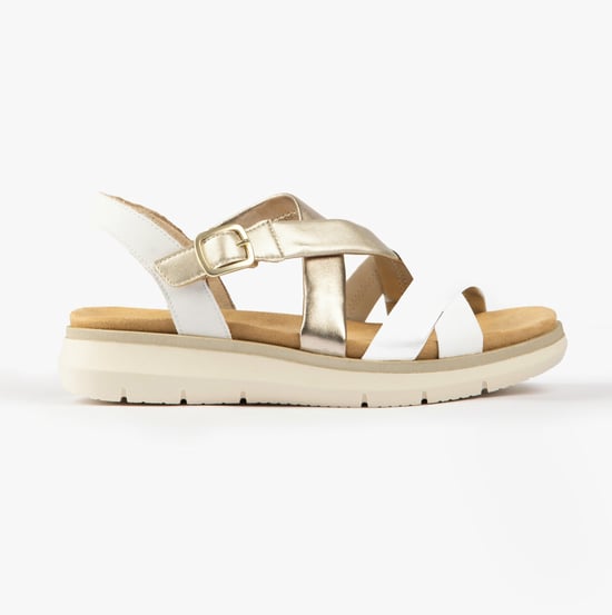 Remonte D2K53-91 Womens Sandals Metallic - Image 1